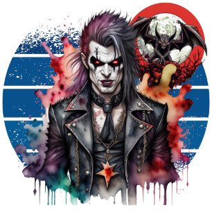 Poster Rocker Vampiro