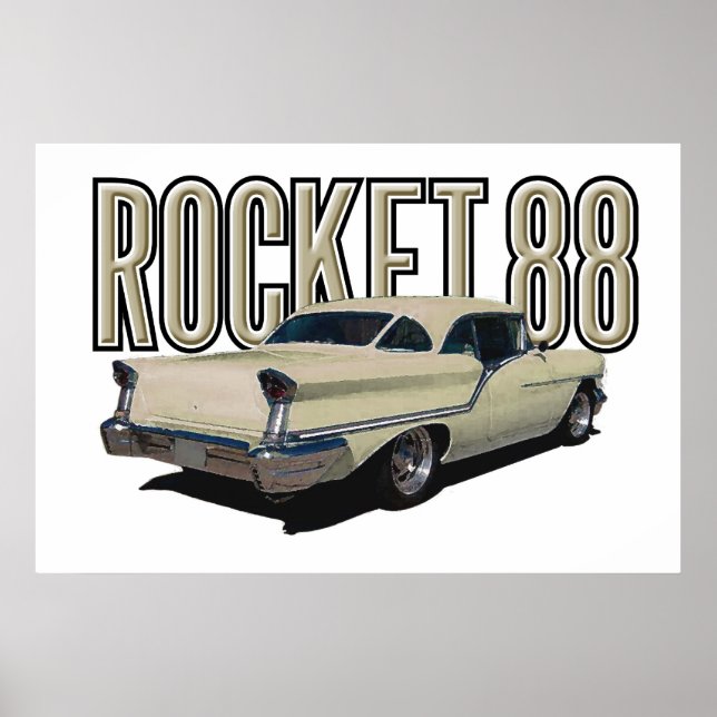 Pôster Rocket 88 (Frente)