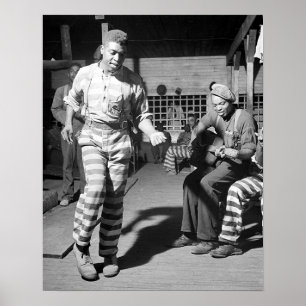 Pôster Rockin o Jailhouse, 1941. Foto do vintage
