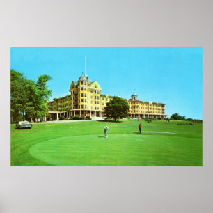 Pôster Rockland, hotel de Maine Samoset cerca de 1970