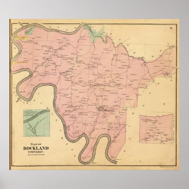 Pôster Rockland Township (Frente)