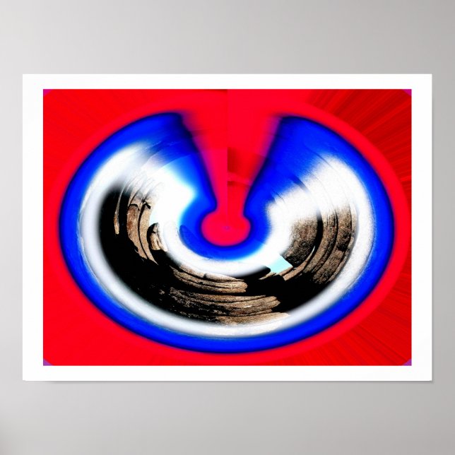 Poster Rocks at the edge of time (Frente)
