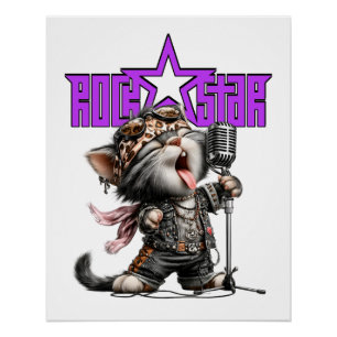 PÔSTER ROCKSTAR 
