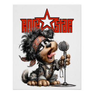 PÔSTER ROCKSTAR