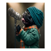 Rockstar Pug se prepara para ser encantado