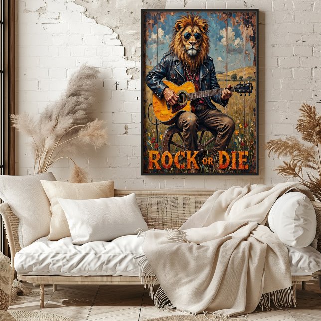 Poster Rockstar rural: Leão na roda (Criador carregado)