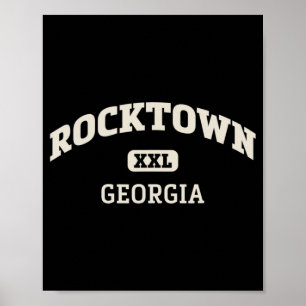 Poster Rocktown College Style Rock Escaling Area Design