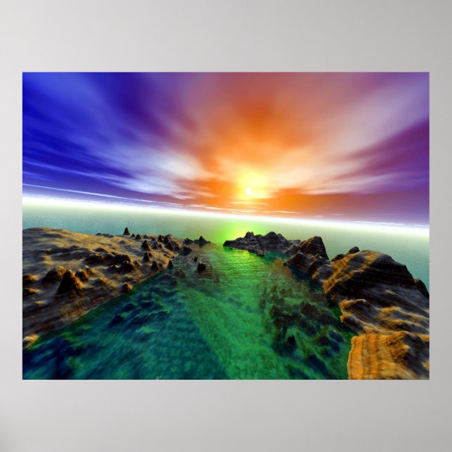 Pôster Rocky Basin (Frente)