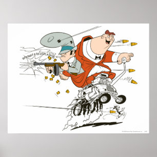 Poster Rocky e Mugsy Rat tat tat tat tat
