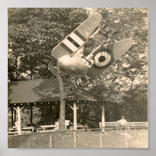 Poster Rocky Glen Amusement Park. (Frente)