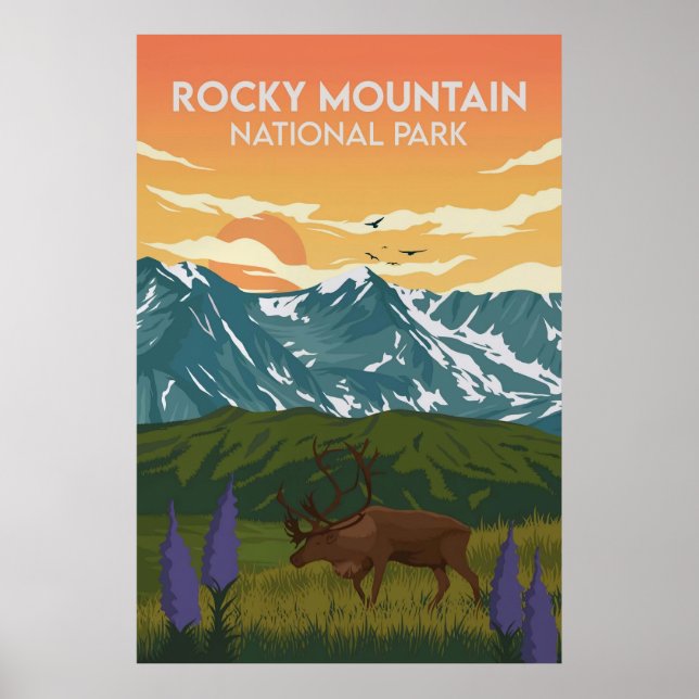 Poster Rocky Mountain (Frente)