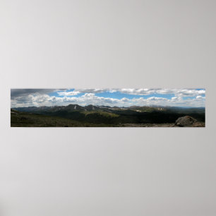 Pôster Rocky Mountain National Park Panoramic 4