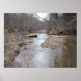 Poster Rocky Stream