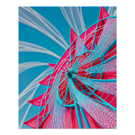 Pôster Roda colorida