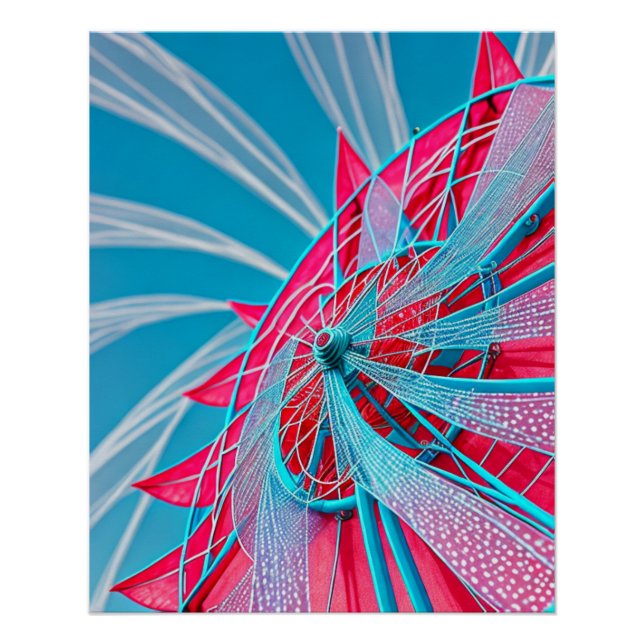 Pôster Roda colorida (Frente)