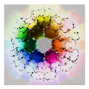 Pôster Roda de Abstrato