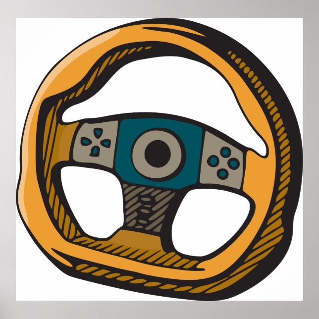 Poster Roda de direção (Frente)