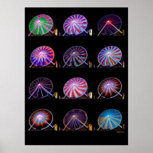 Pôster Roda de Ferris 18X24