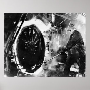 Pôster Roda quente, os anos 40