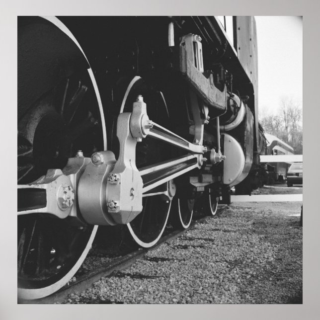 PÔSTER RODAS DE AÇO # 5 (Frente)