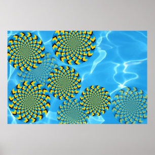 Pôster Rodas de natação