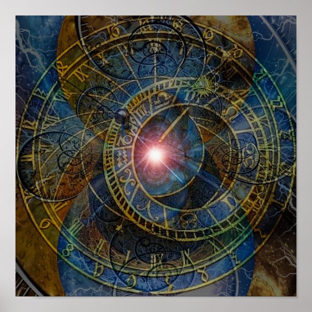 Poster Rodas do tempo (Frente)