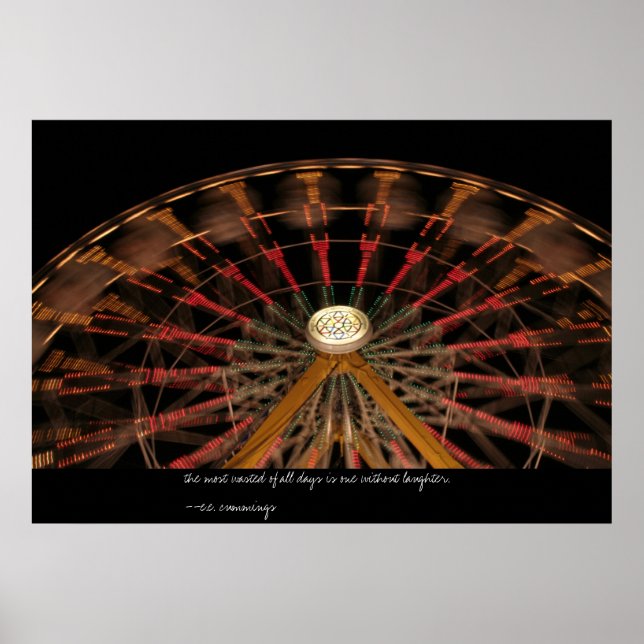 Poster Rodas em Movimento (Frente)