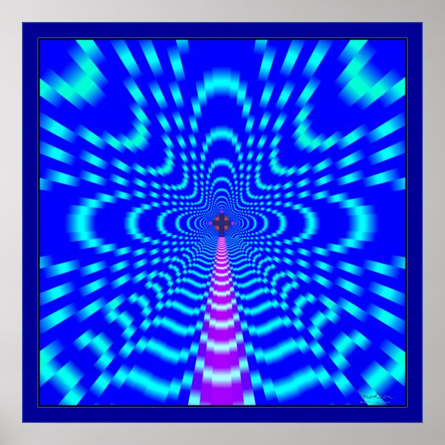 Poster Rodovia rápida para atravessar (Frente)