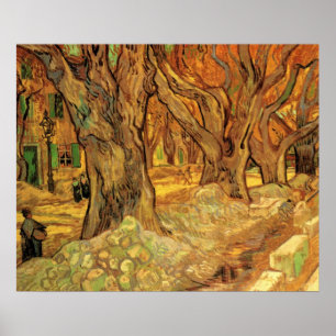 Pôster Rodoviárias Menders de Vincent van Gogh