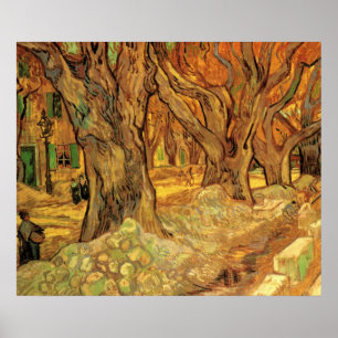 Pôster Rodoviárias Menders de Vincent van Gogh