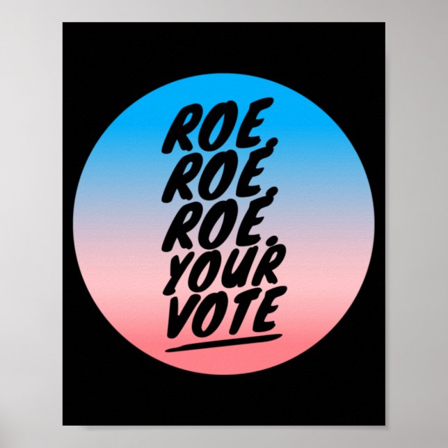 Poster roe roe o seu voto 1 (Frente)