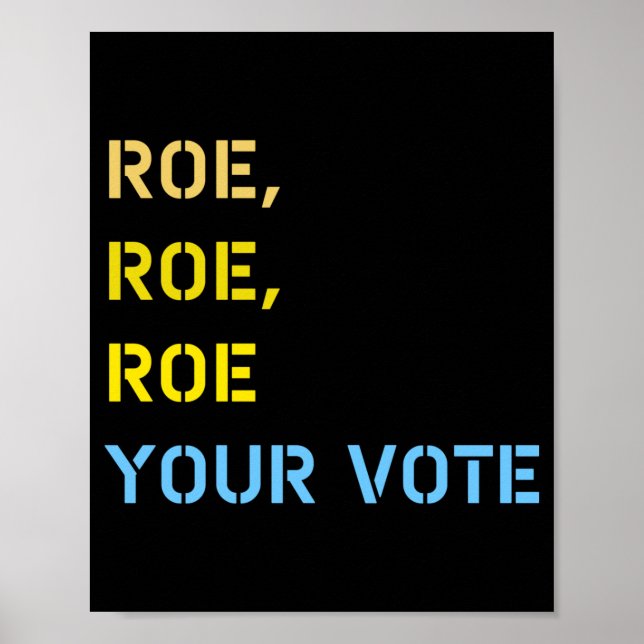 Poster roe roe seu voto 59 (Frente)