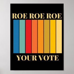 Poster roe roe seu voto 9