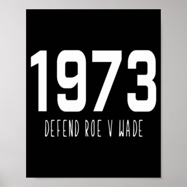 Poster Roe V Wade Direitos da Mulher (Frente)