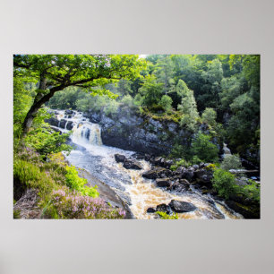 Poster Rogie Falls, Escócia