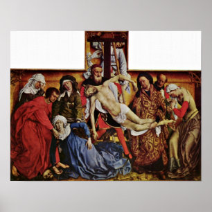 Poster Rogier van der Weyden - descida da cruz