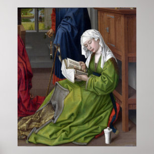 Poster Rogier van der Weyden The Magdalen Reading
