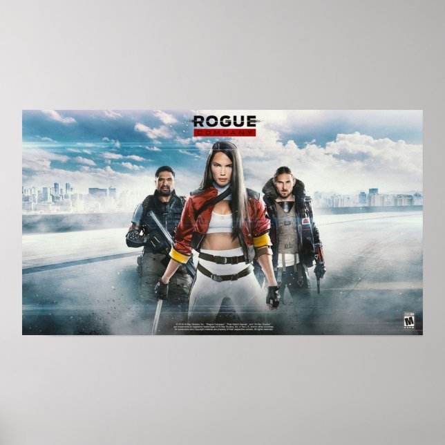 Poster Rogue Company por HiRez Studios (Frente)