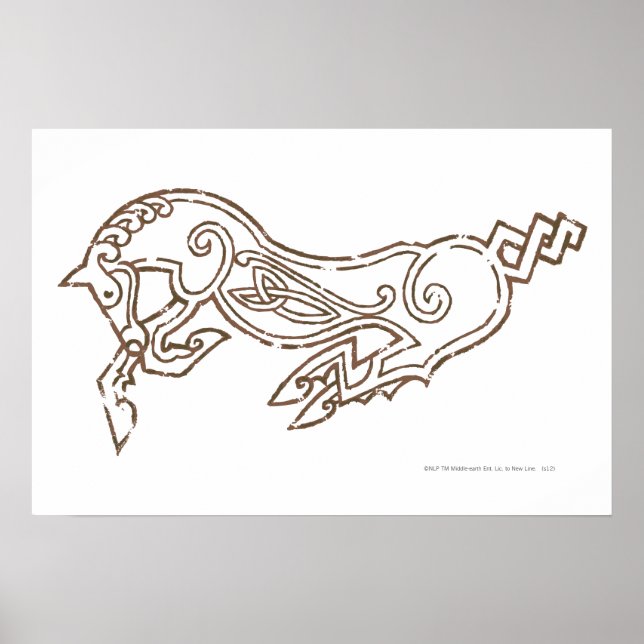 Poster Rohan Symbol (Frente)