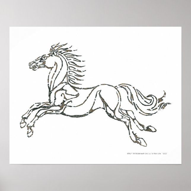 Pôster Rohan Symbol (Frente)