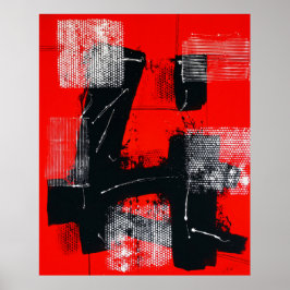 Poster Rojo #101