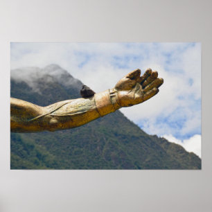 Poster Rola, Braço da Estátua de Pachacuti, Aguas Calient