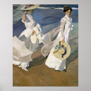 Pôster Rolando ao longo da costa, 1909