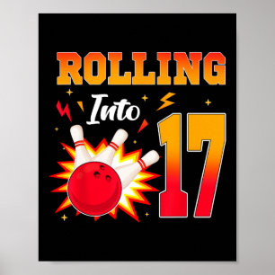 Poster Rolando Para 17 Boliches De 17 Anos