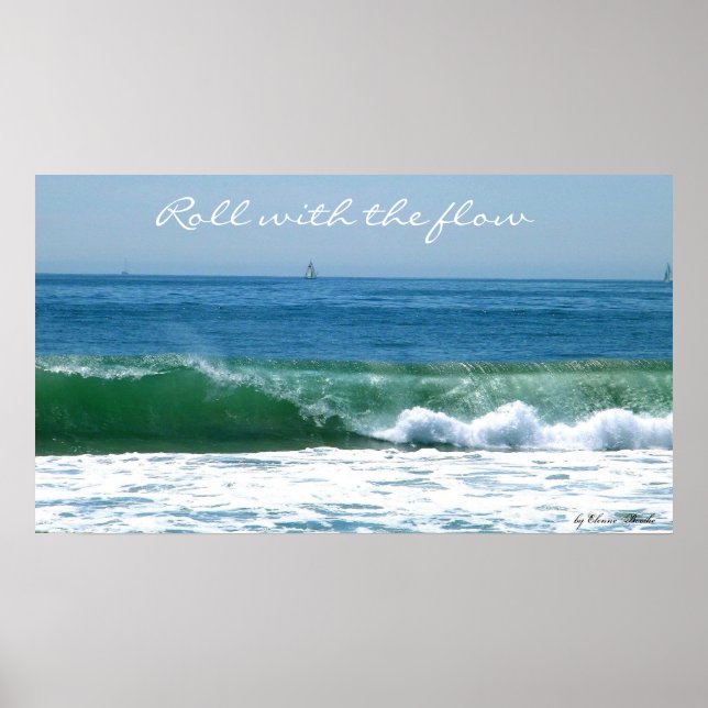 Pôster Rolar com o flow_Poster (Frente)
