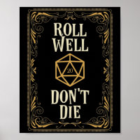 Roll Bem Não Morra Dice D20 - Acerto Crítico