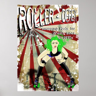 Pôster Roller Derby