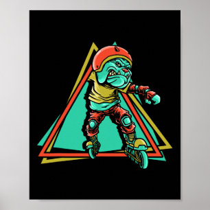 Poster Roller Skater Inline