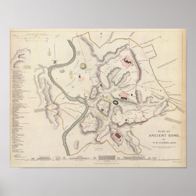 Pôster Roma Antiga (Frente)