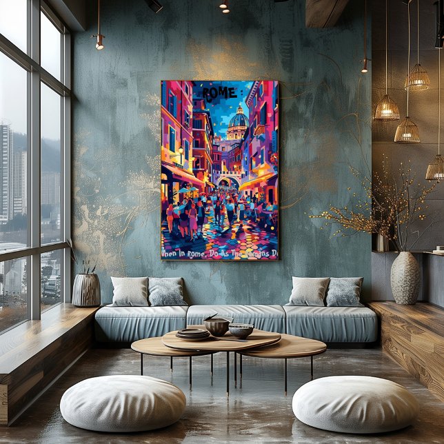 Pôster Roma: When in Rome - Arte Contemporáneo (Criador carregado)
